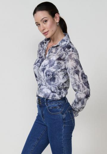 Шифоновая блузка