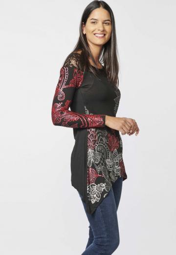 Длинная майка