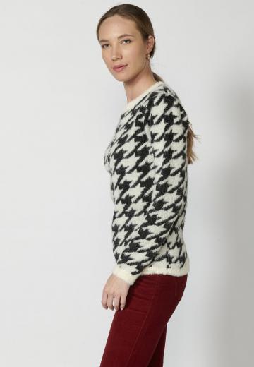 Длинный пуловер