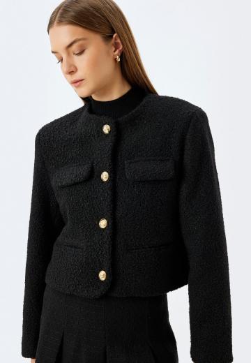 Блейзер с накладными карманами