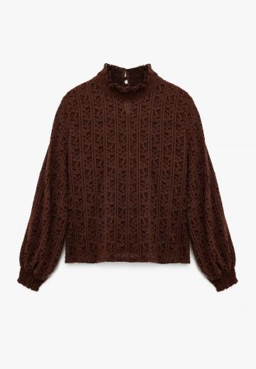 Кружевная блузка