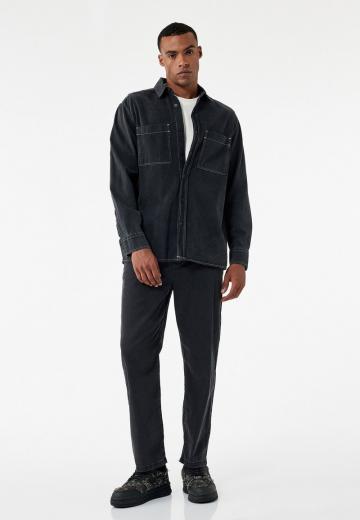 Прямые джинсы