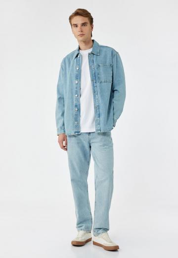 Прямые джинсы