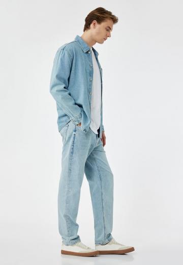 Прямые джинсы