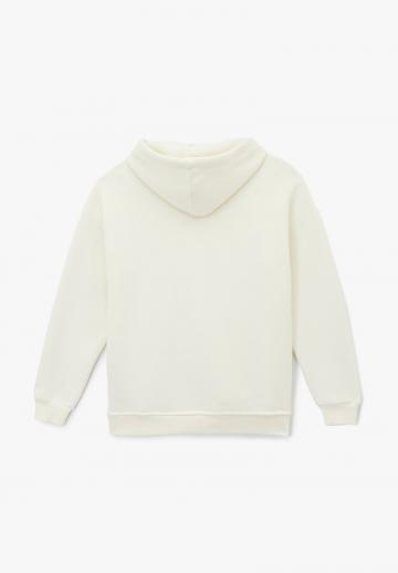 Пуловер с капюшоном