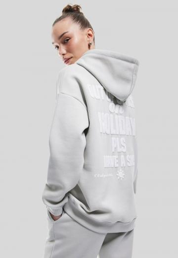 Пуловер с капюшоном