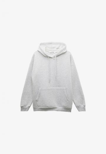 Пуловер с капюшоном