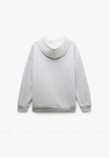 Пуловер с капюшоном