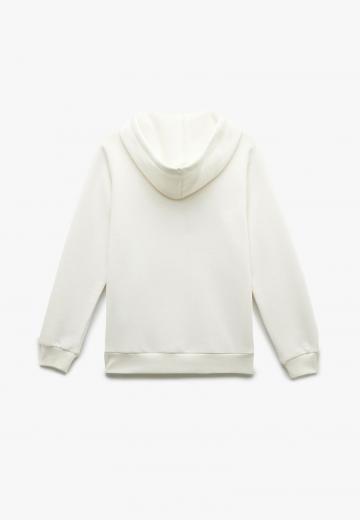 Пуловер с капюшоном