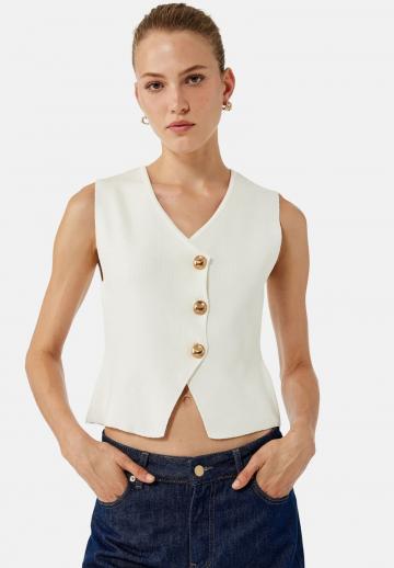 Джинсовая жилетка