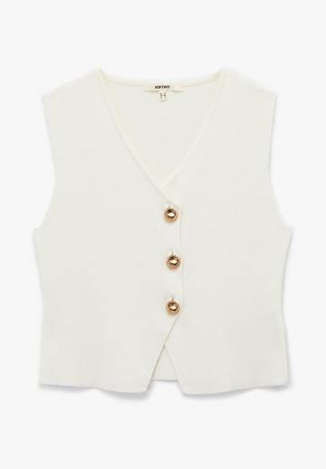 Джинсовая жилетка