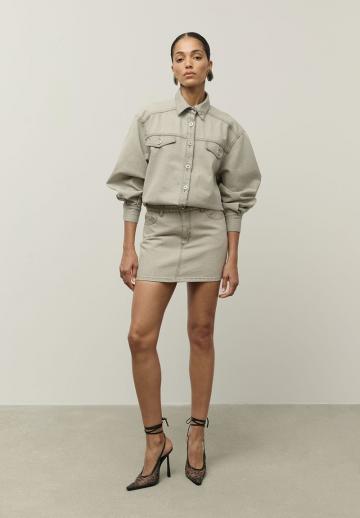 Джинсовая блузка