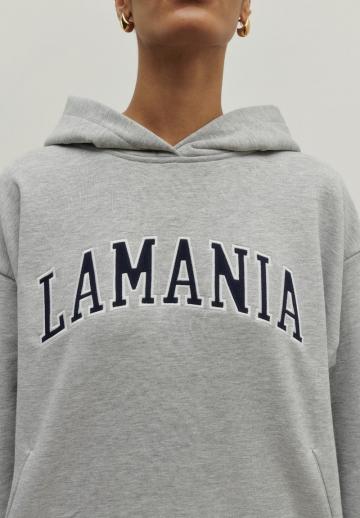 Пуловер с капюшоном