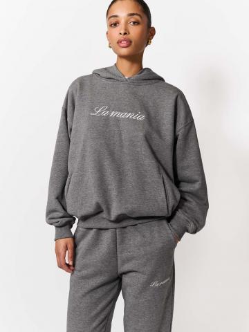 Пуловер с капюшоном