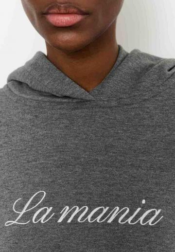 Пуловер с капюшоном