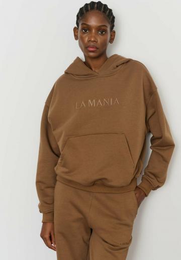 Пуловер с капюшоном