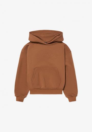 Пуловер с капюшоном