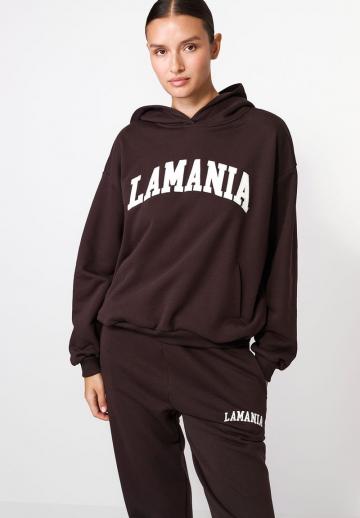 Пуловер с капюшоном