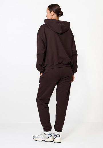 Пуловер с капюшоном