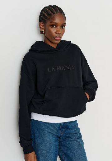 Пуловер с капюшоном