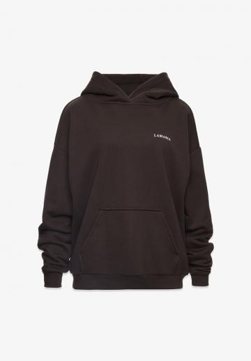 Пуловер с капюшоном