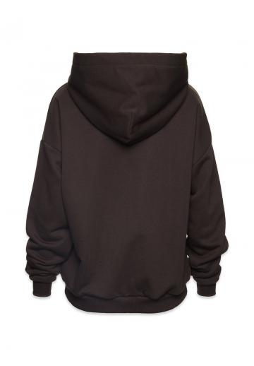 Пуловер с капюшоном