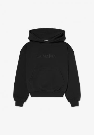 Пуловер с капюшоном