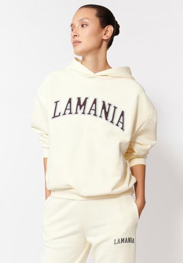 Пуловер с капюшоном