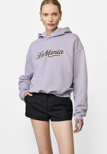 Пуловер с капюшоном