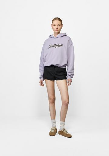 Пуловер с капюшоном