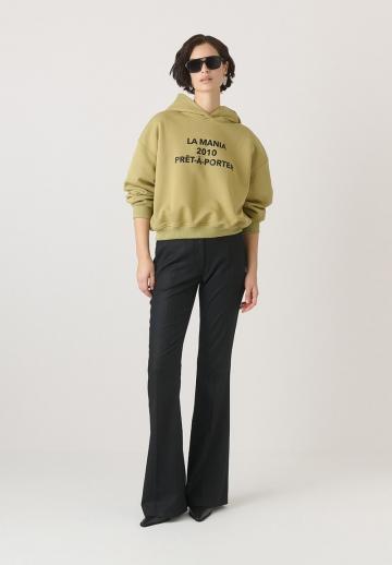 Пуловер с капюшоном