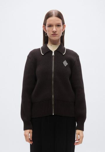 Вязаная кофта