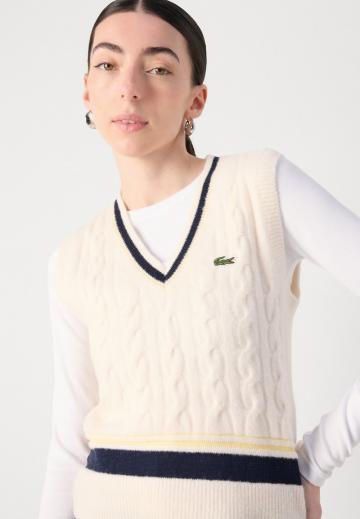 Пуловер без рукавов