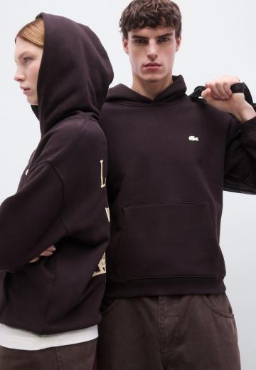 Пуловер с капюшоном