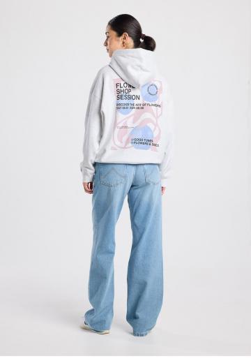 Пуловер с капюшоном