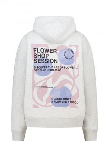 Пуловер с капюшоном