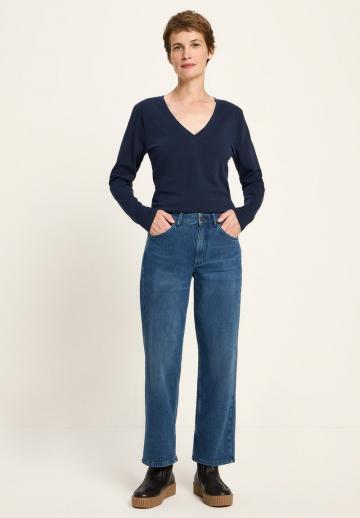 Прямые джинсы