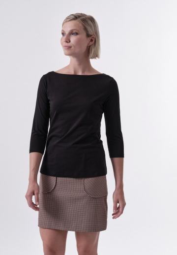 Майка с рукавом три четверти