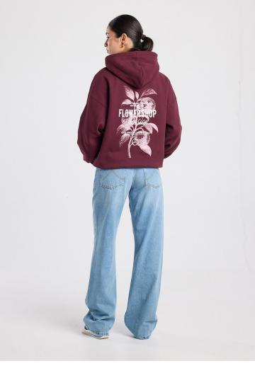 Пуловер с капюшоном