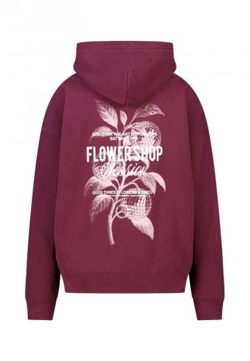 Пуловер с капюшоном