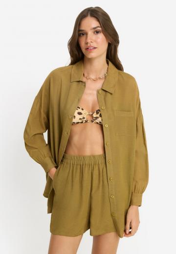 Длинная блузка