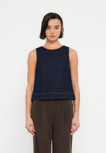 Джинсовая блузка