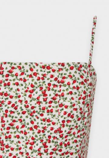 Платье без бретелек