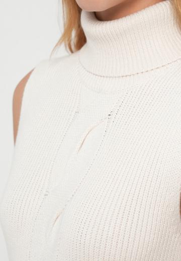 Вязаное платье