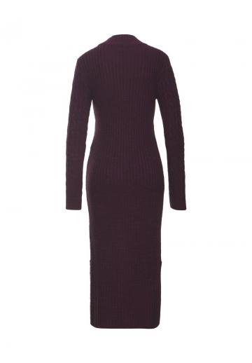 Вязаное платье