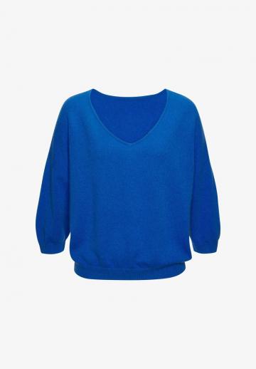 Пуловер с рукавом три четверти