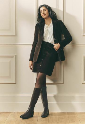 Длинный блейзер