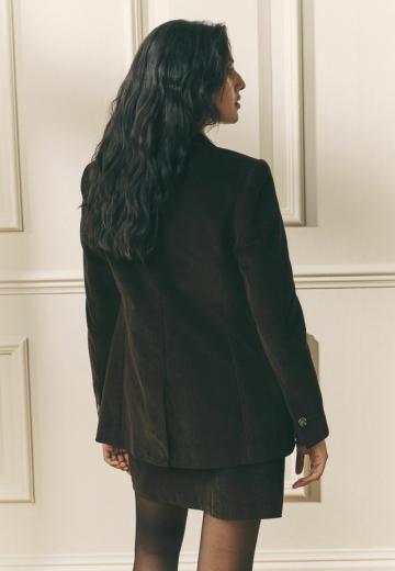 Длинный блейзер