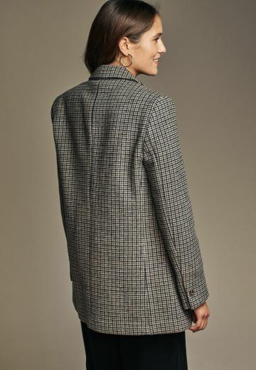 Длинный блейзер