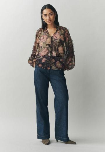 Шифоновая блузка